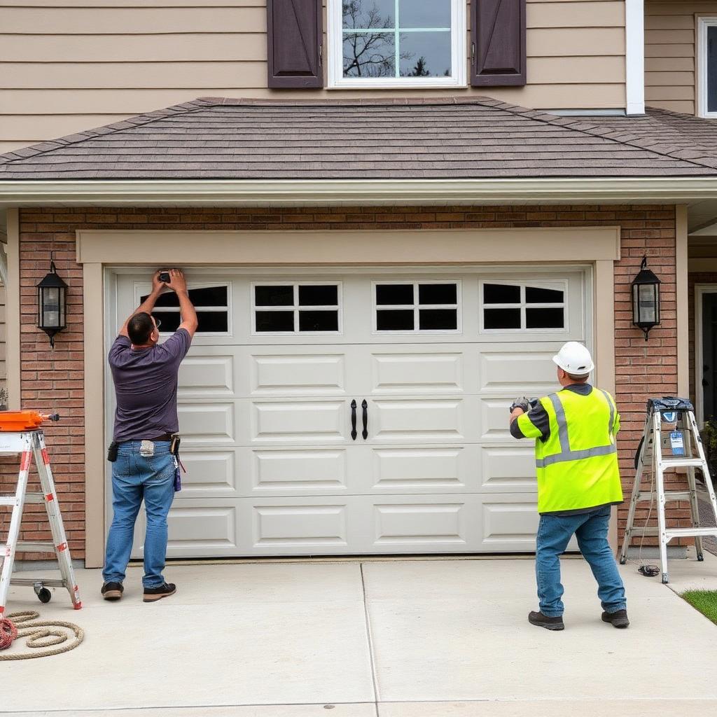 Professional garage door installation service in Mayodan